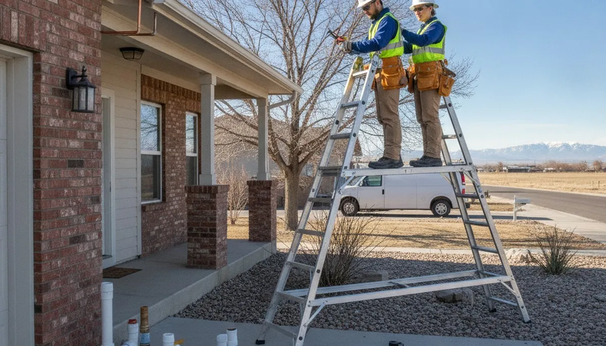 Ogden, UT plumbing repair service truck for emergency residential and commercial pipe repairs