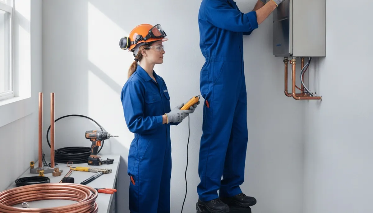 Tankless water heater service for Ogden, UT homes by On Call Plumbers