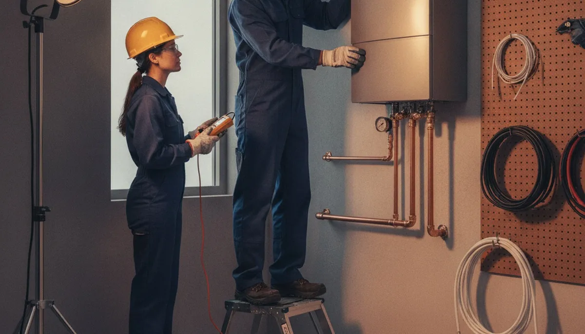 Tankless water heater installation service in Ogden, UT by On Call Plumbers